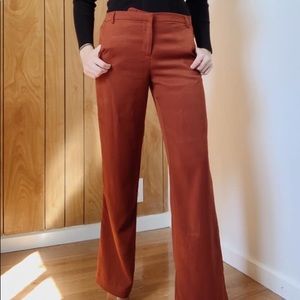 Burnt orange dress pants